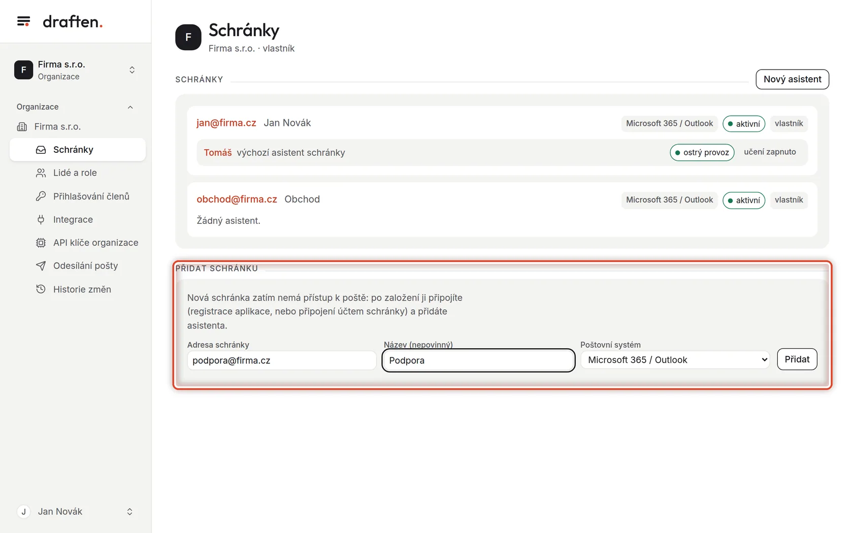 Snímek obrazovky ke kroku 2