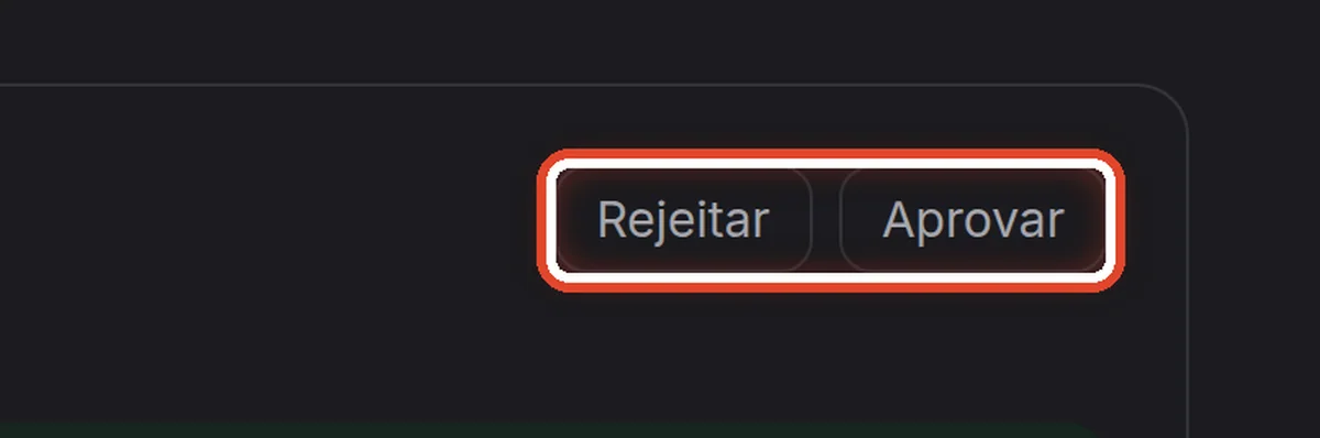De perto – Aprovar ou rejeitar