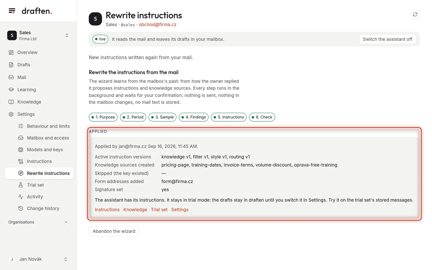 Screenshot for step 9