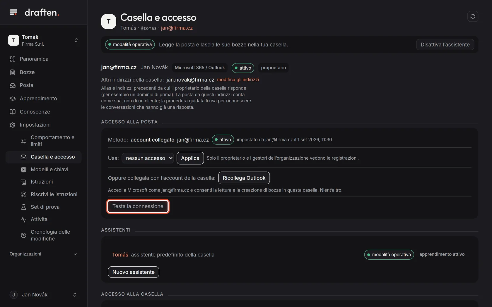 Screenshot del passo 5
