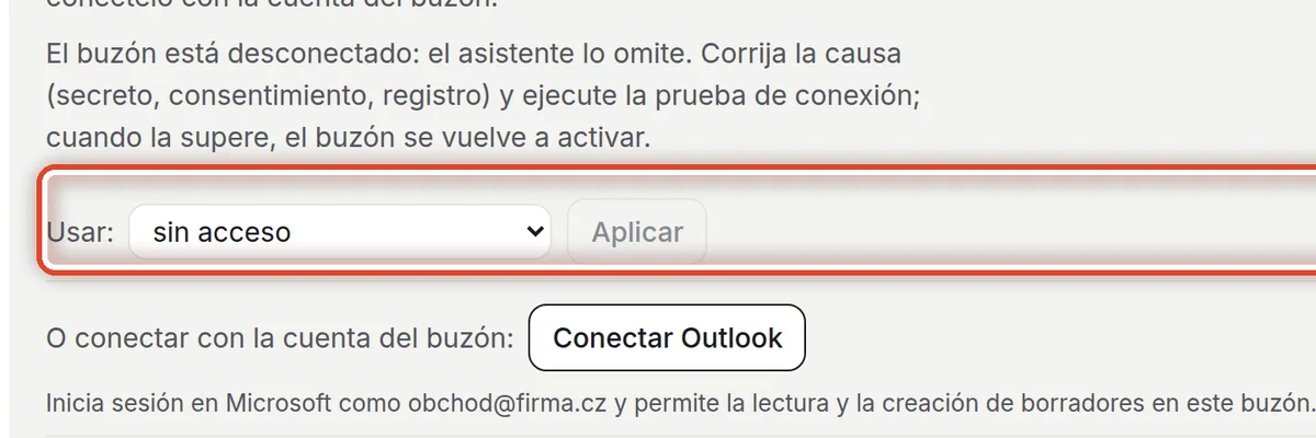 De cerca: Registro de aplicación