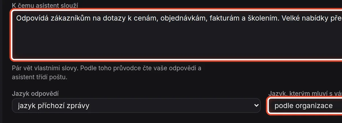 Detail — Napište, k čemu slouží