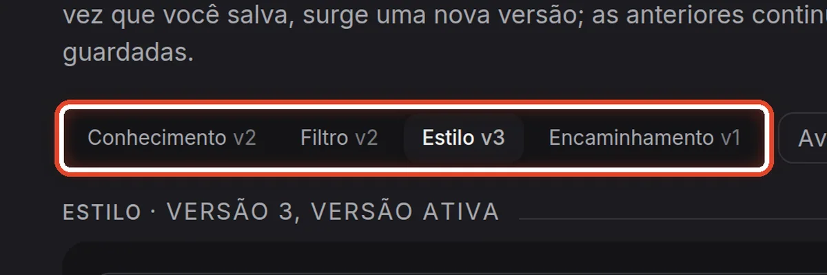 De perto – Quatro instruções