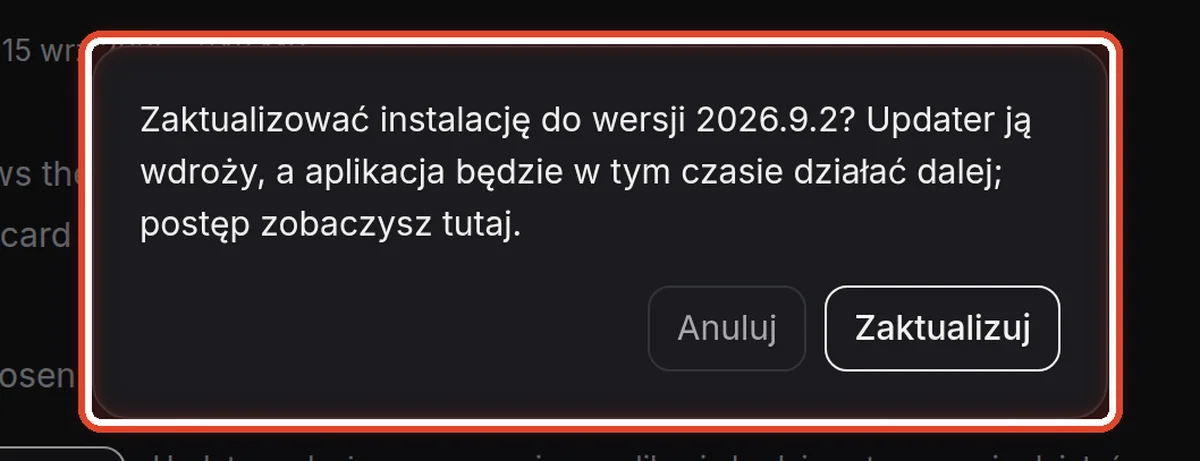 Zbliżenie – Potwierdź
