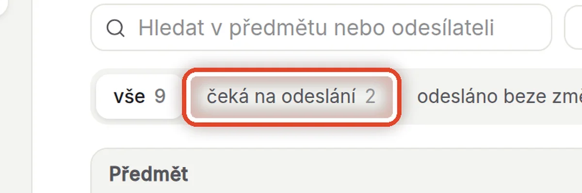 Detail — Vyberte, co chcete vidět
