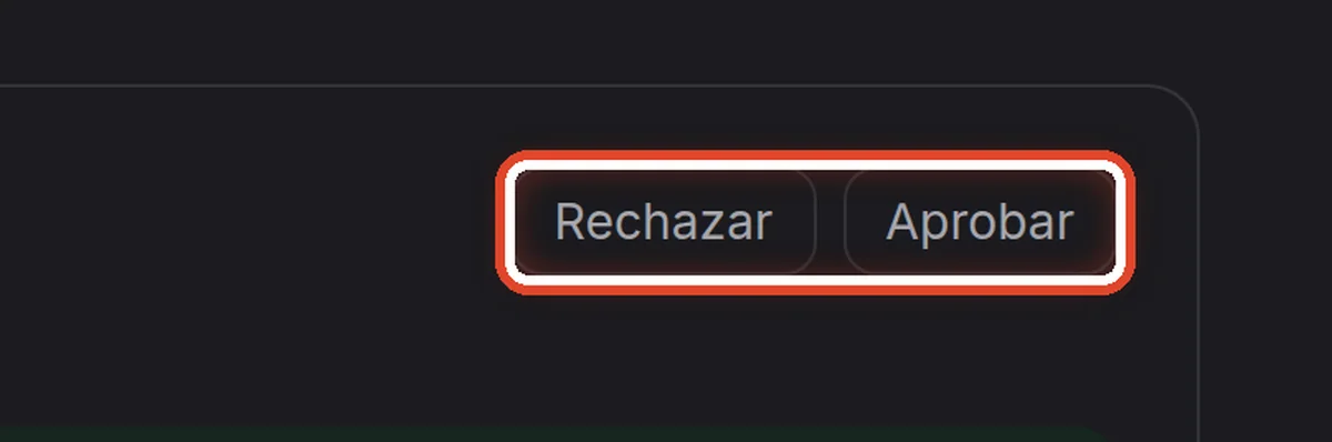 De cerca: Apruebe o rechace