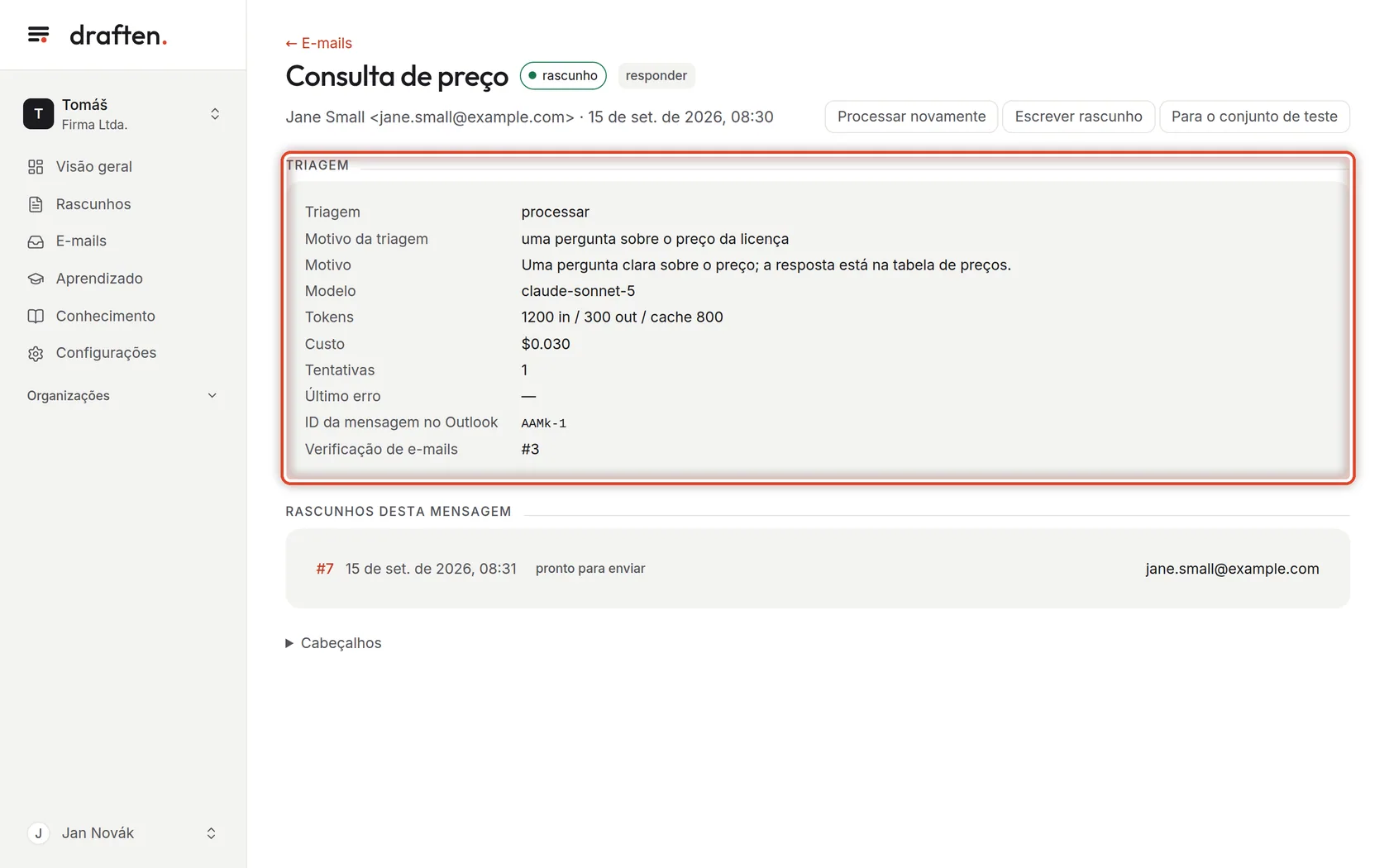 Captura de tela do passo 7
