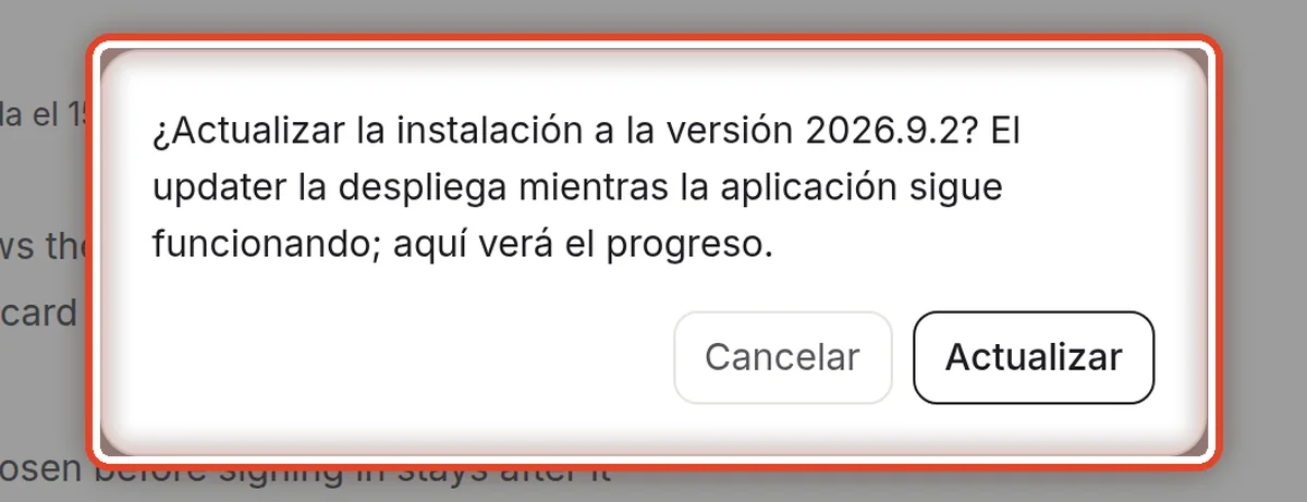 De cerca: Confirmar