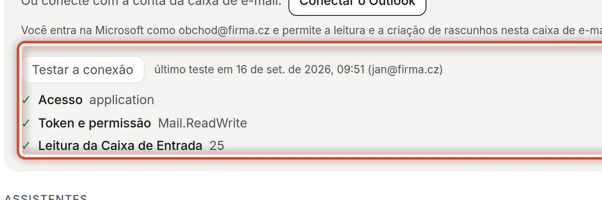 De perto – Teste a conexão