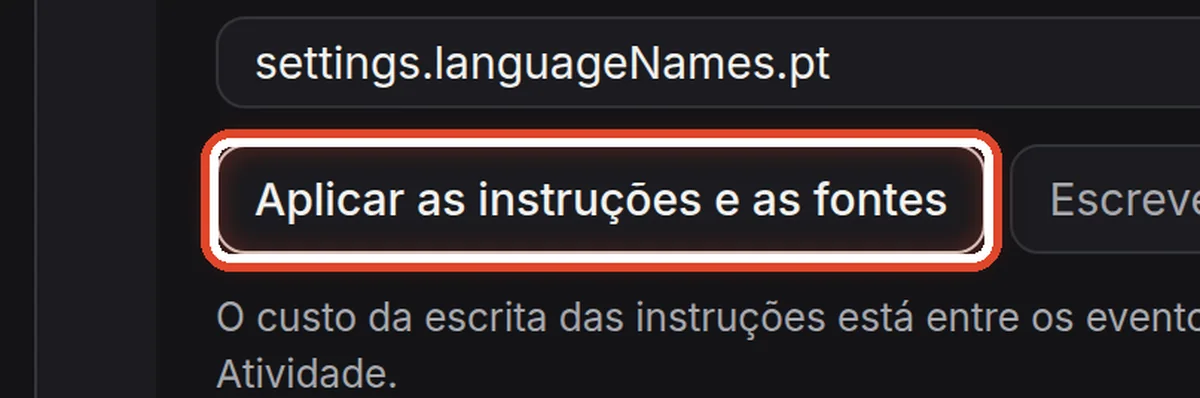 De perto – Aplique as novas instruções