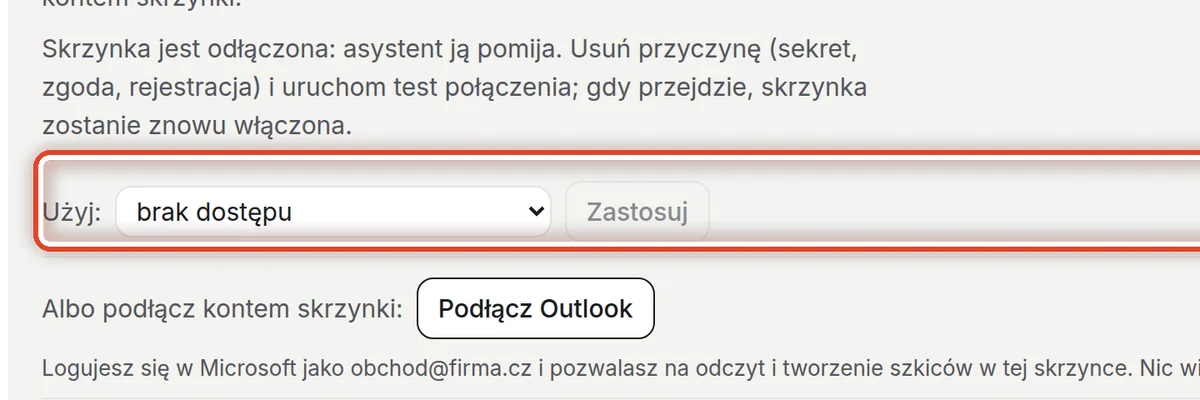 Zbliżenie – Rejestracja aplikacji
