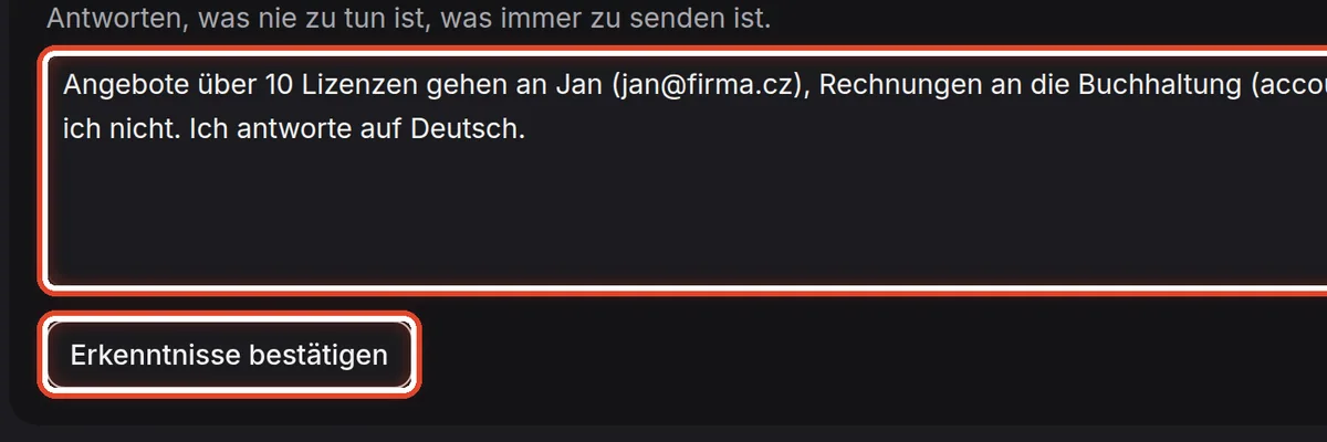 Nahaufnahme – Erkenntnisse und Anmerkungen