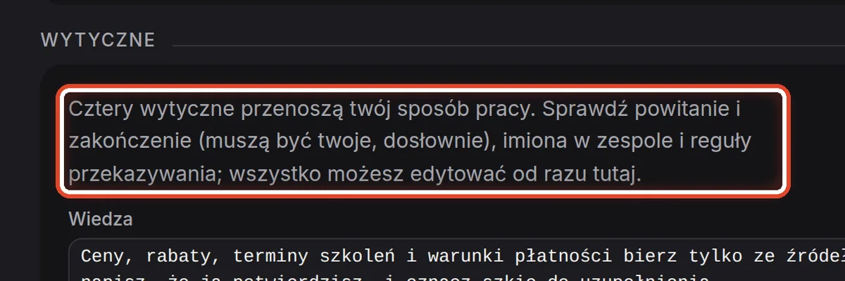 Zbliżenie – Sprawdzenie tekstu