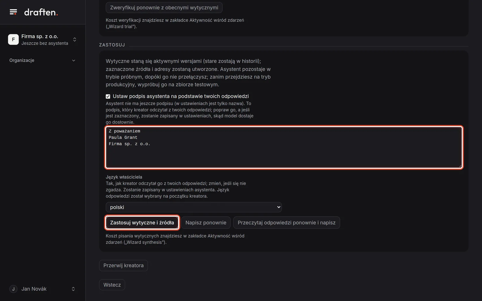 Zrzut ekranu do kroku 18