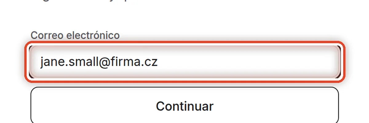 De cerca: Escriba su correo electrónico