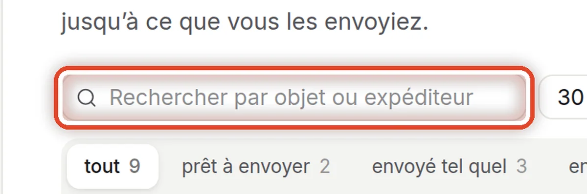 Gros plan – Trouver un brouillon précis