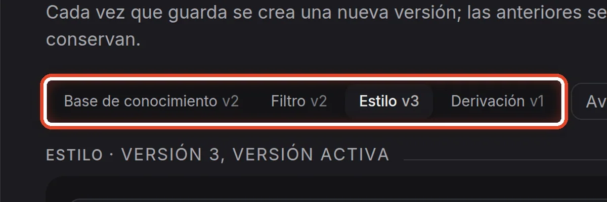 De cerca: Cuatro instrucciones