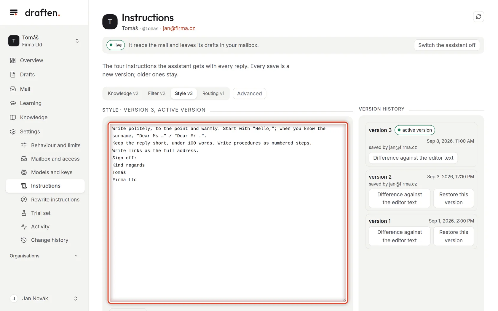 Screenshot for step 2