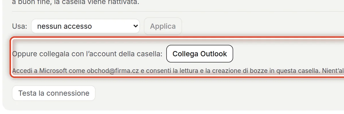 Da vicino – Oppure collegala con l’account