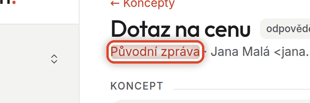 Detail — Podívejte se na původní zprávu