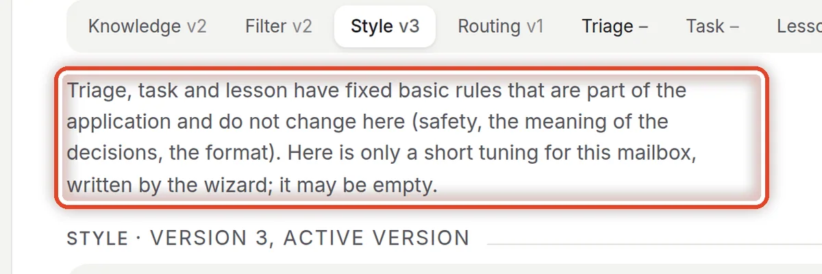 Close up — Advanced: tunings