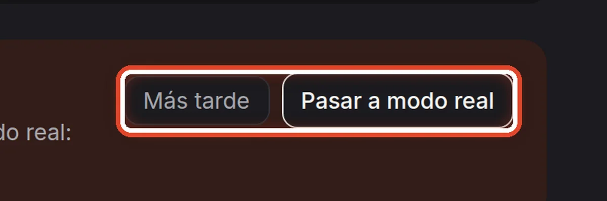 De cerca: Pase a modo real