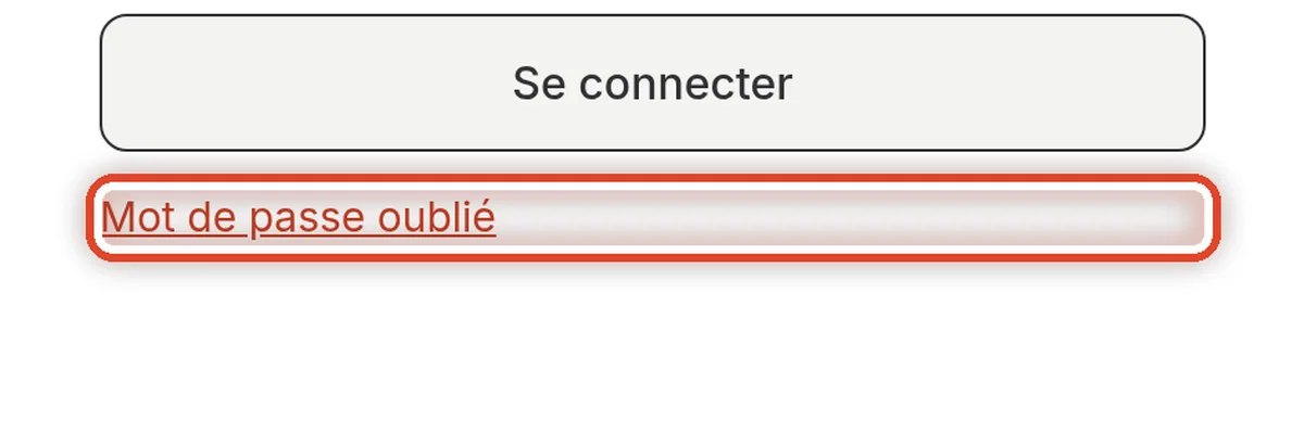 Gros plan – Si vous ne connaissez pas votre mot de passe
