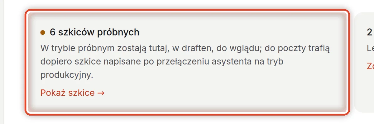 Zbliżenie – Szkice próbne