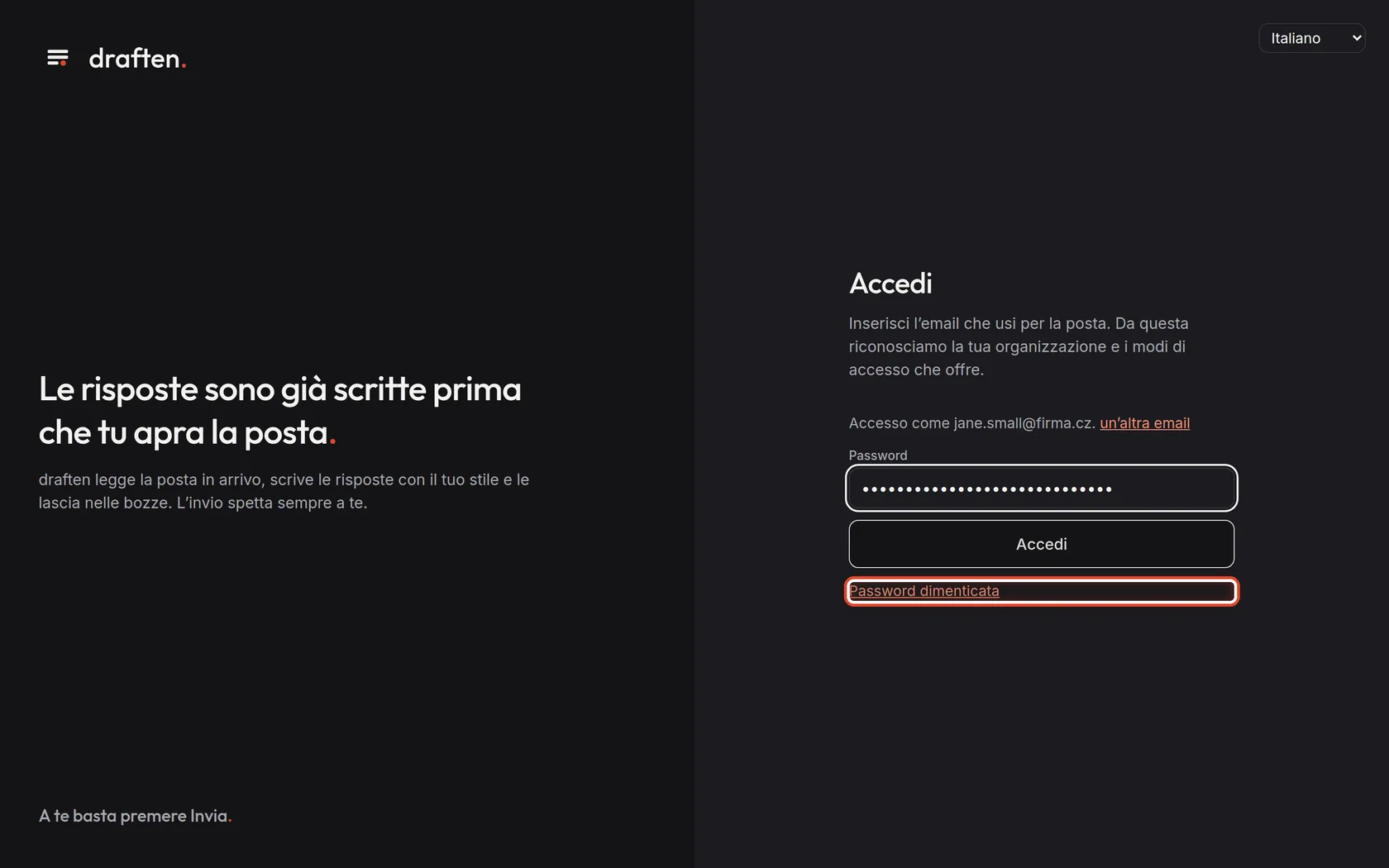 Screenshot del passo 5
