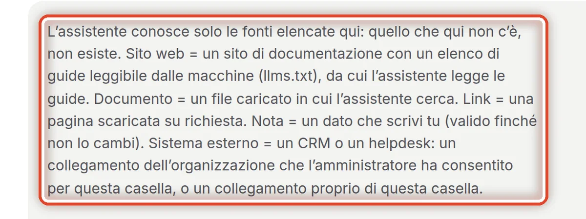 Da vicino – L’assistente sa solo quello che c’è qui