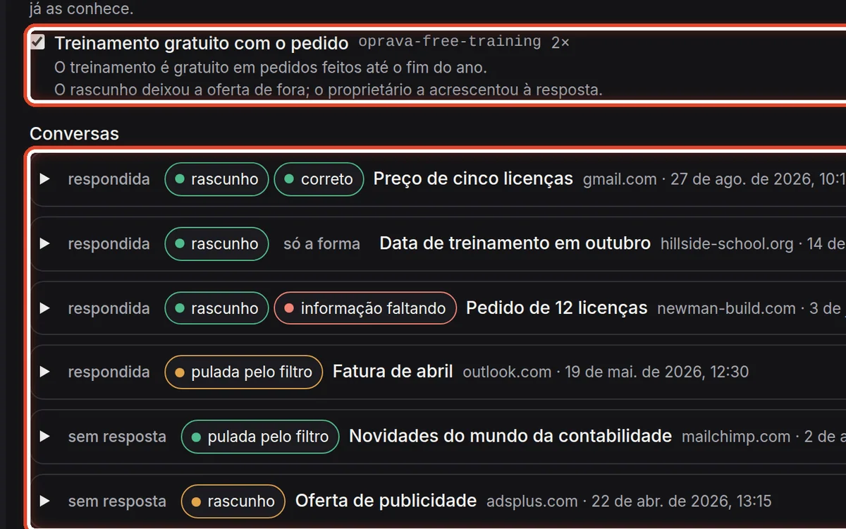 De perto – Acrescente o que faltou