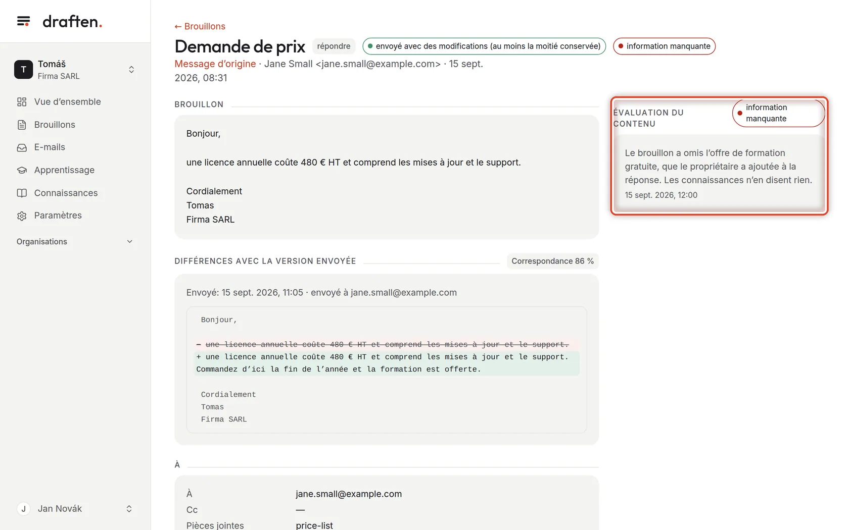 Capture d’écran de l’étape 8