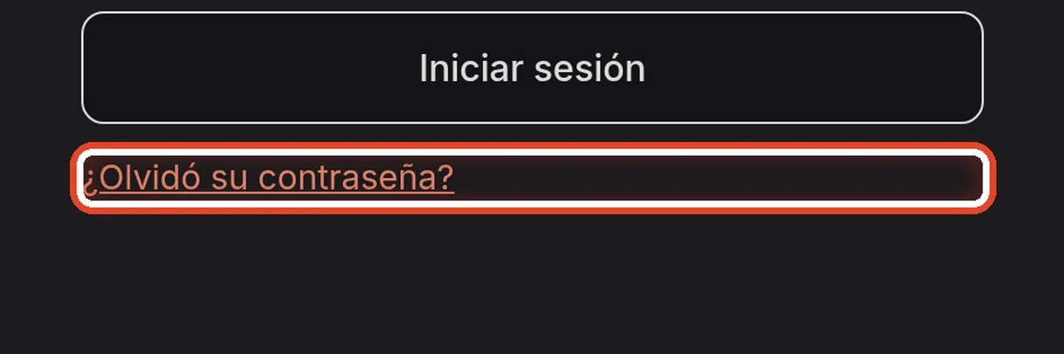De cerca: Si no sabe su contraseña