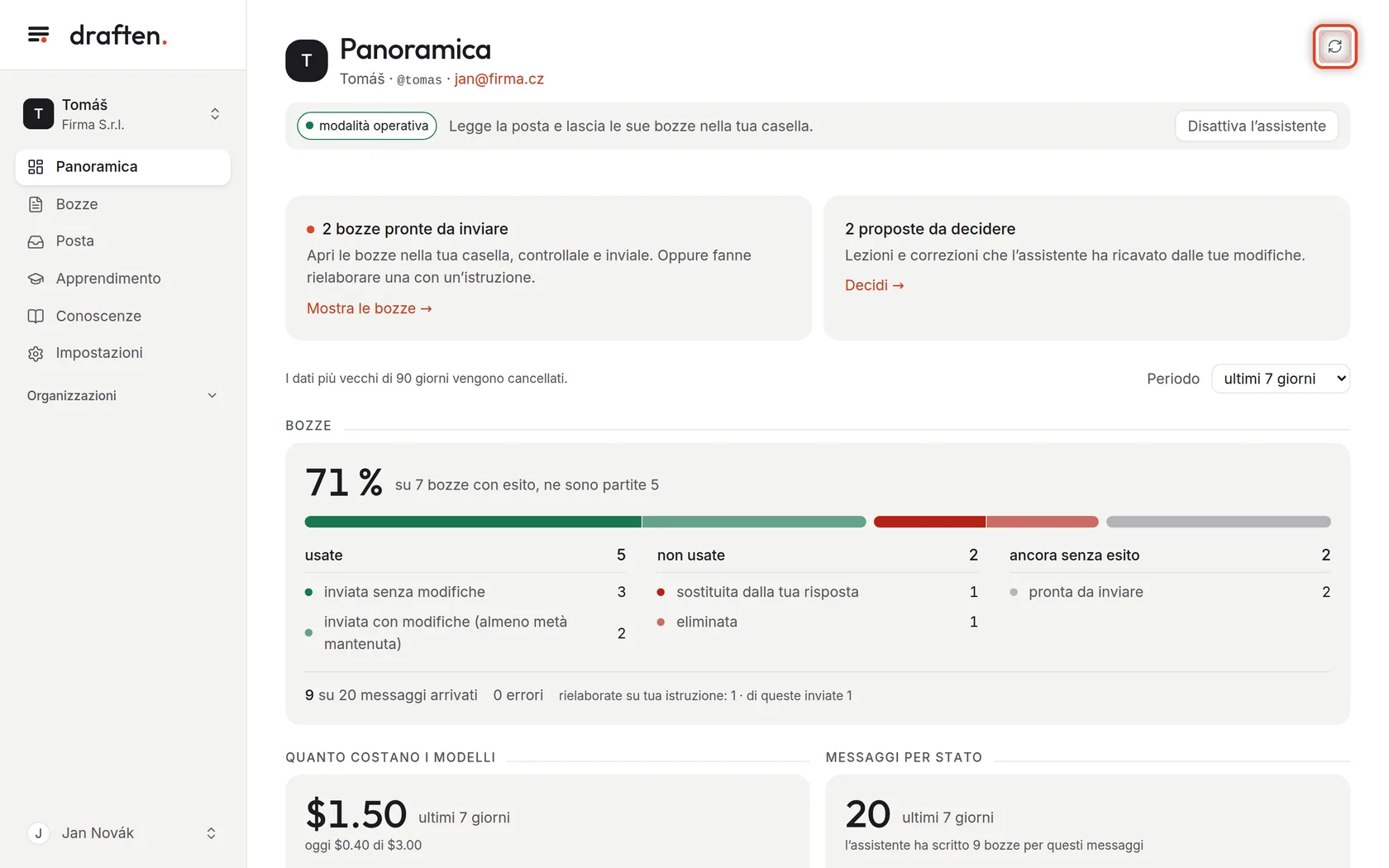 Screenshot del passo 5