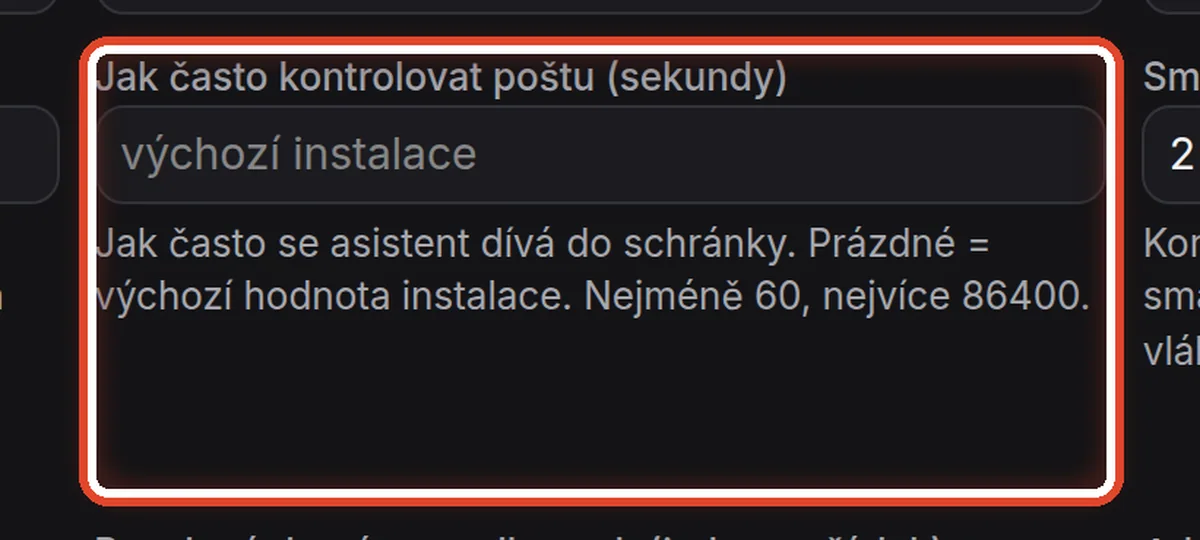 Detail — Jak často kontrolovat poštu
