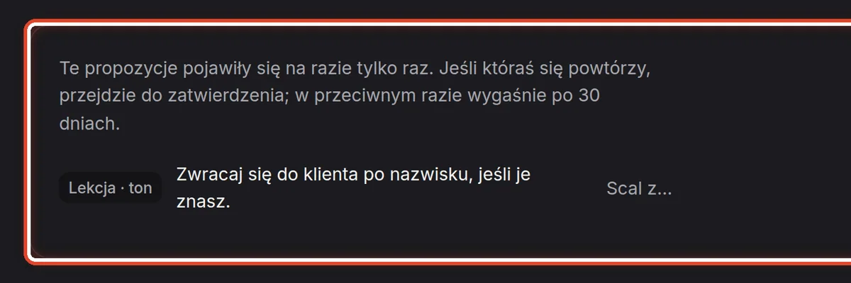 Zbliżenie – Na razie tylko raz