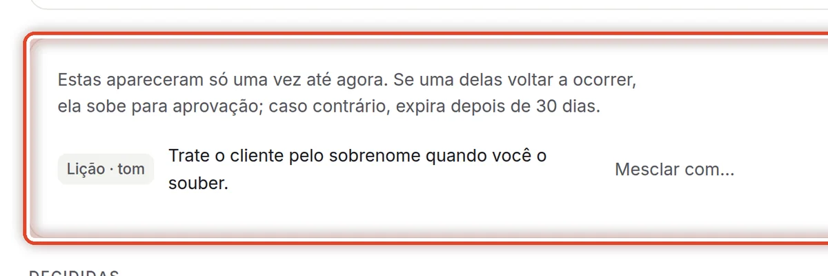 De perto – Ocorreu uma vez