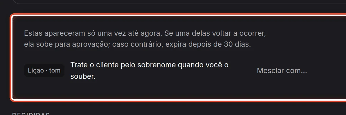 De perto – Ocorreu uma vez