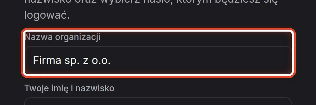 Zbliżenie – Otwórz link do założenia