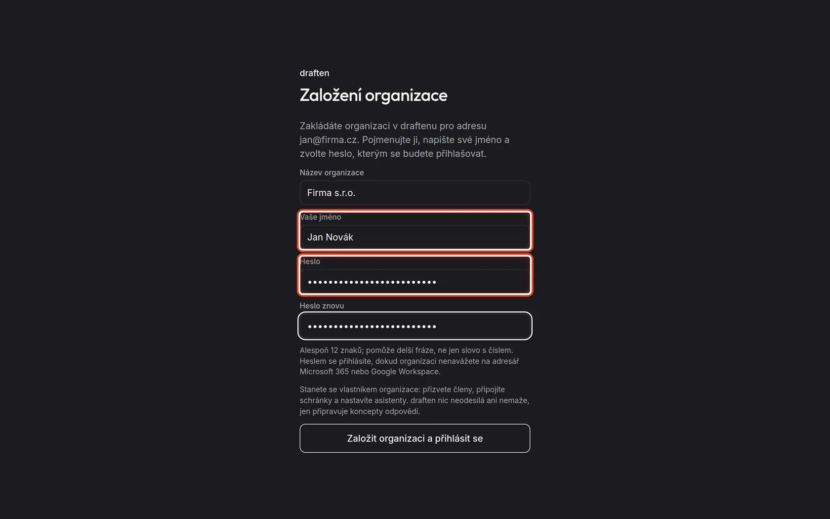 Snímek obrazovky ke kroku 2
