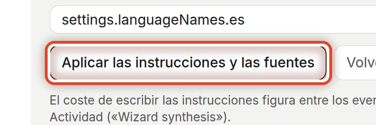 De cerca: Aplique las instrucciones nuevas